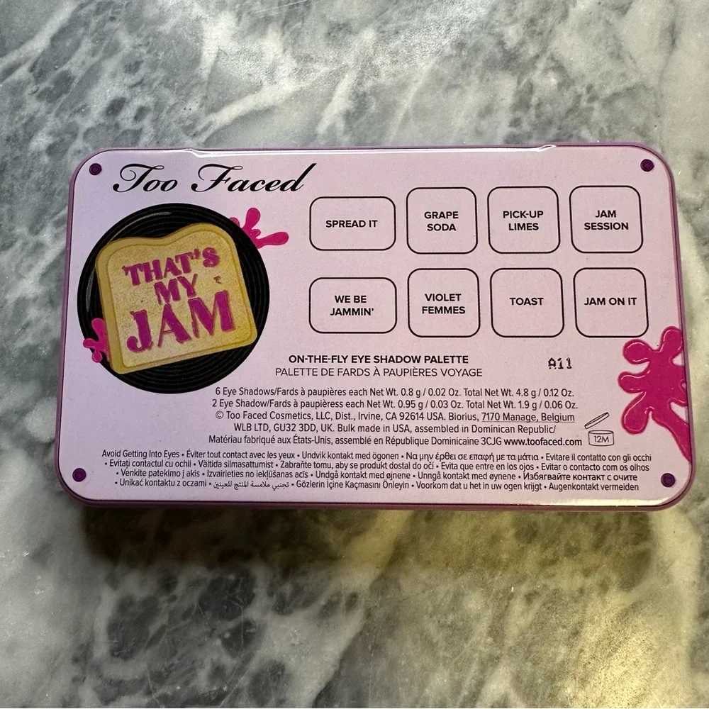 Too Faced That’s‎ My Jam Eyeshadow Palette